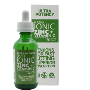 Ultra Potent Nano Ionic Liquid Zinc + Vitamin C, 60ml