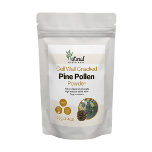 Pine Pollen Powder (cell wall cracked) 125g