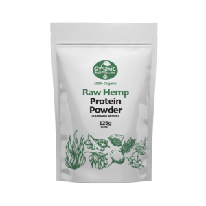 Organic Raw Hemp Protein Powder 125g