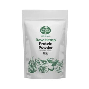 Organic Raw Hemp Protein Powder 125g