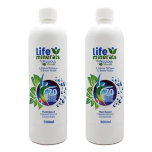 Life Minerals Colloidal Mineral Formula with Grape Juice Extract - 2 x 500ml