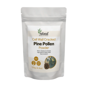 Pine Pollen Powder (cell wall cracked) 125g