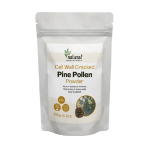Pine Pollen Powder (cell wall cracked) 125g