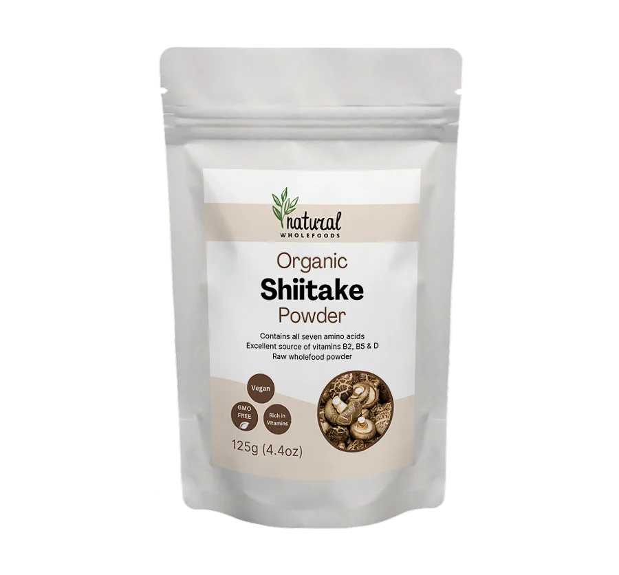 Organic Shiitake Mushroom Powder 125g