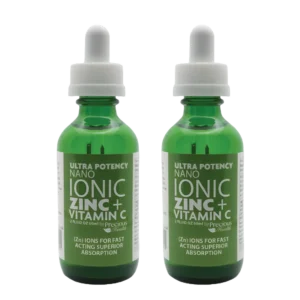 Ionic Liquid Zinc 2 Pack + Vitamin C, 60ml x2