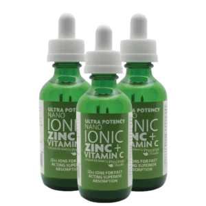 Ionic Liquid Zinc 3 Pack + Vitamin C, 60ml x3
