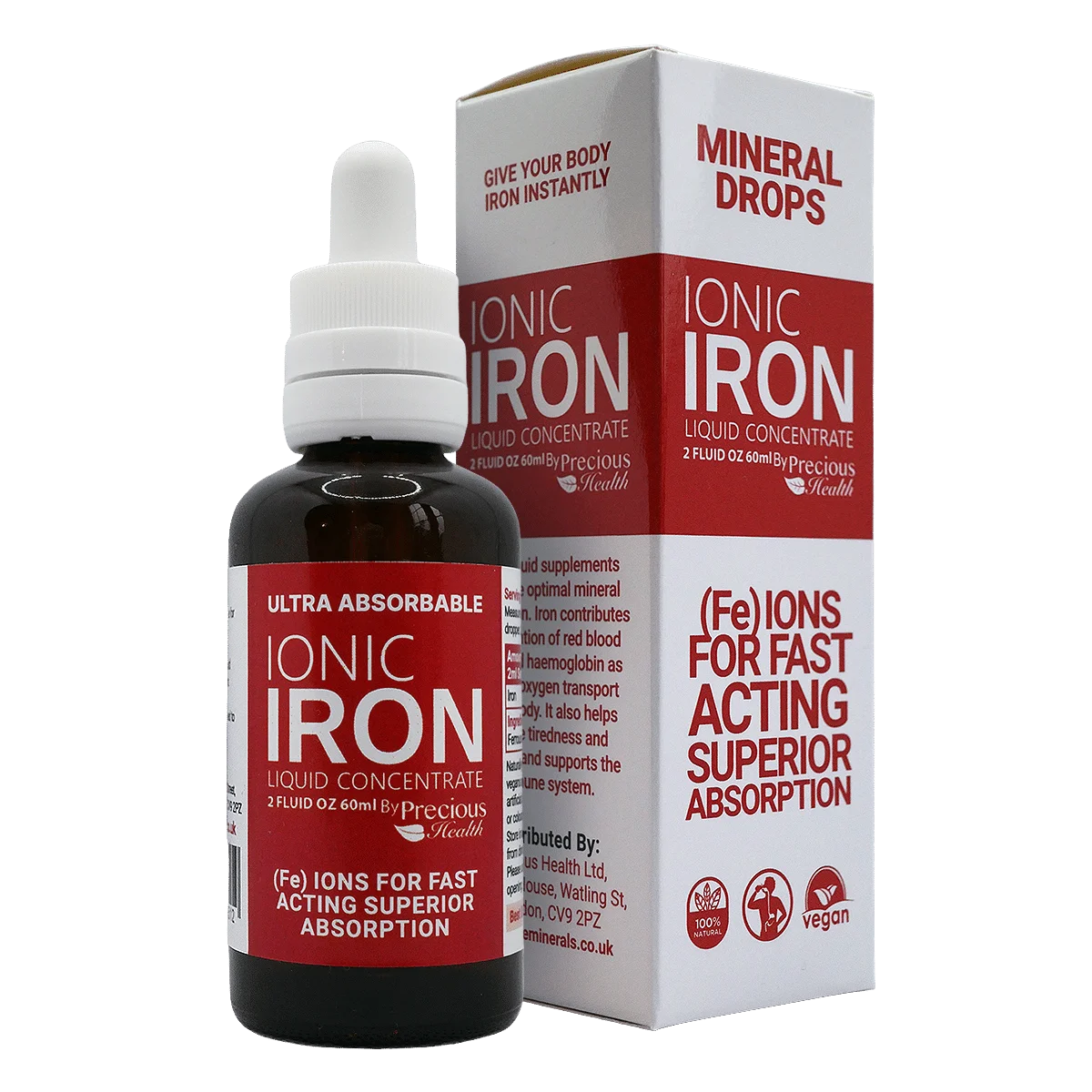 Ionic Iron 60ml (30 day supply)